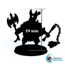 Ogre with chain, “Ironheads” heavy infantry - Only-Games