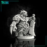 (0060) Male warrior bugbear with big sword - Only-Games