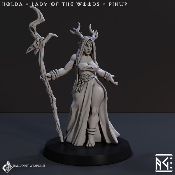 Holda The Lady of The Woods - Pinup (The Temple of Arba) - Only-Games