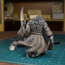 Pilgrim Leader Wastelander Spearman 32mm - DND - Pathfinder - Only-Games