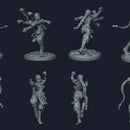 Karoku The Monk - Idle and Action Pose - Only-Games