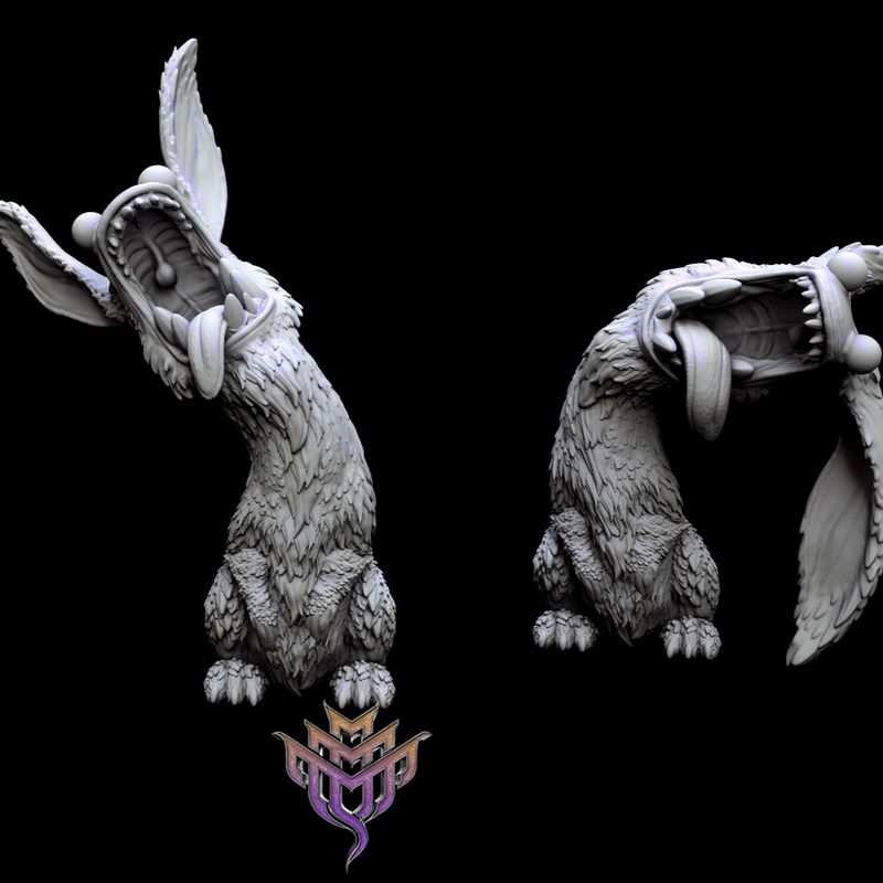 Cottontail Mini Menaces (All 3 poses) - Only-Games