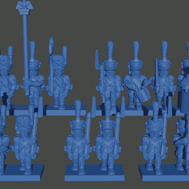 6mm French Light Infantry (1808-1812) - Only-Games