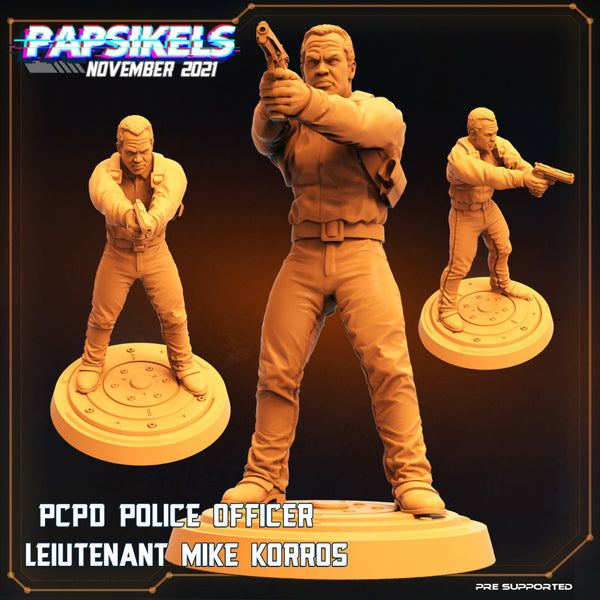 PCPD POLICE OFFICER LEIUTENANT MIKE KORROS - Only-Games