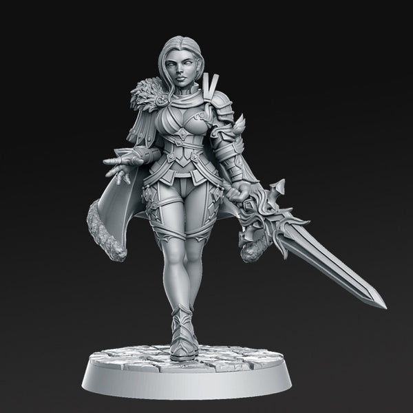 Leanne  - Warrior Princess - 32mm - DnD - Only-Games