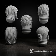 Legendary Heroes Heads x5 - Only-Games