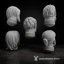 Legendary Heroes Heads x5 - Only-Games