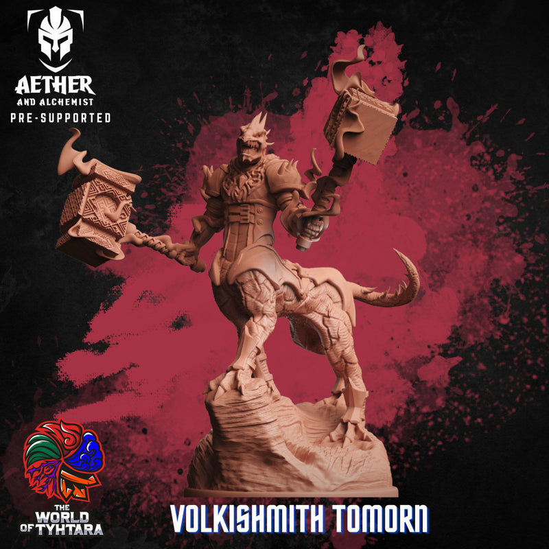 Volkishmith Tomorn - Dracotaur Fighter - Only-Games