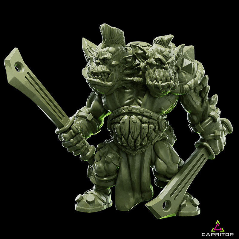 Orc Elite Warriors (X 6 Models) - 32mm Scale - Only-Games