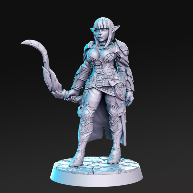 Mirvielle - Female Archer - 32mm - DnD - Only-Games