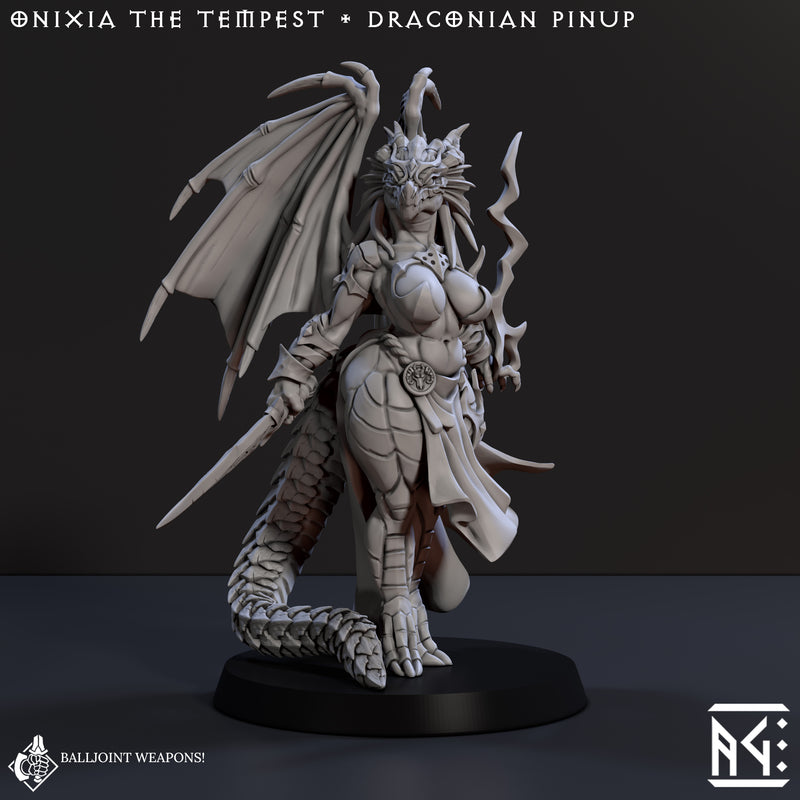 Onixia The Tempest - Pinup (Draconian Scourge) - Only-Games