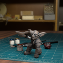 Goblin Spear And Shield 02 - TytanTroll Miniatures - DnD - Fantasy - Only-Games