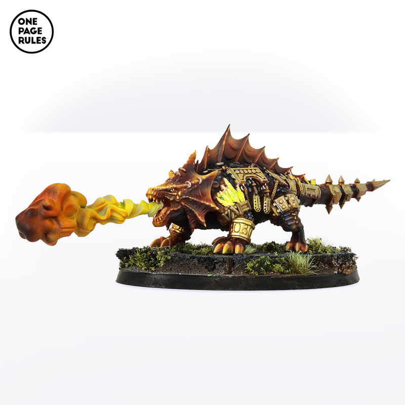 Saurian Dragon Lizard (1+3 Models) - Only-Games