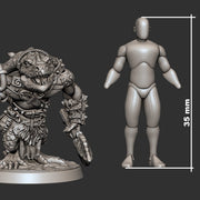 (0009) Troglodyte with spear - Only-Games