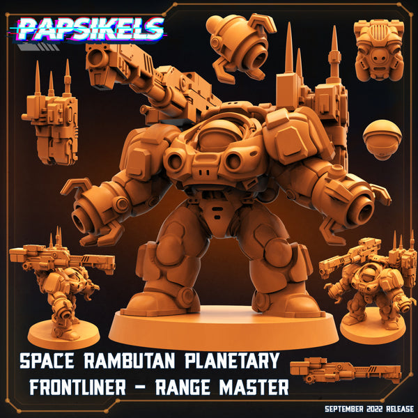 SPACE RAMBUTAN PLANETARY FRONTINER - RANGE MASTER - Only-Games