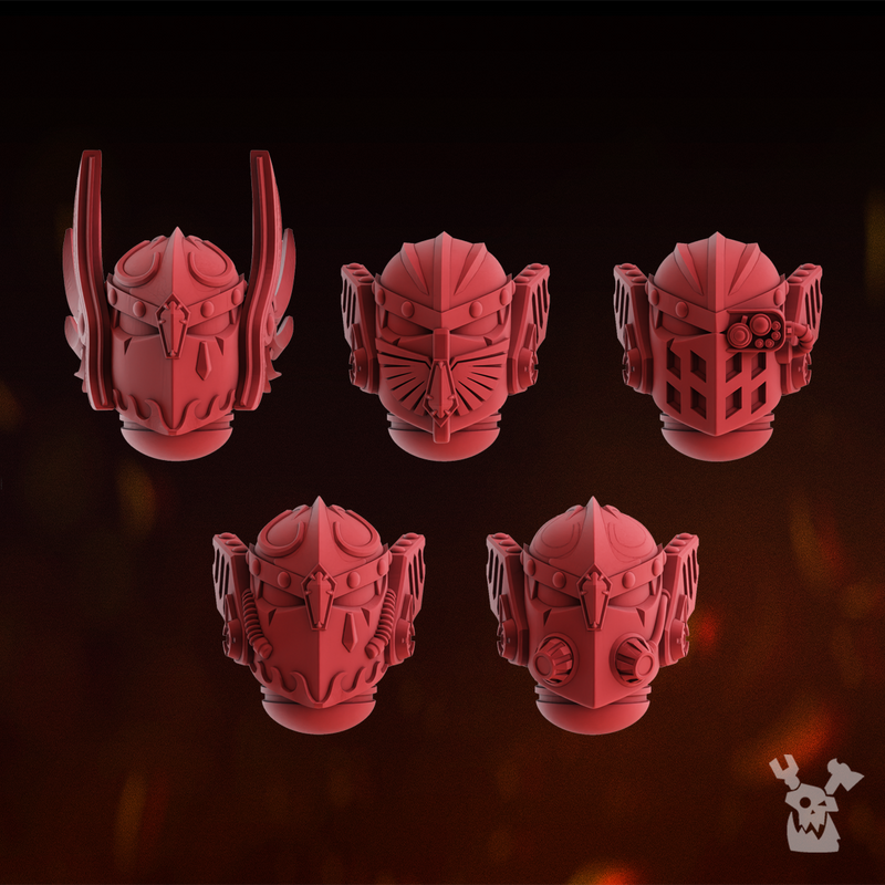 Celestial Blades Heads Set x5