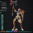 Ork Fighter - Pre-Coloured - 32mm Scale - Only-Games