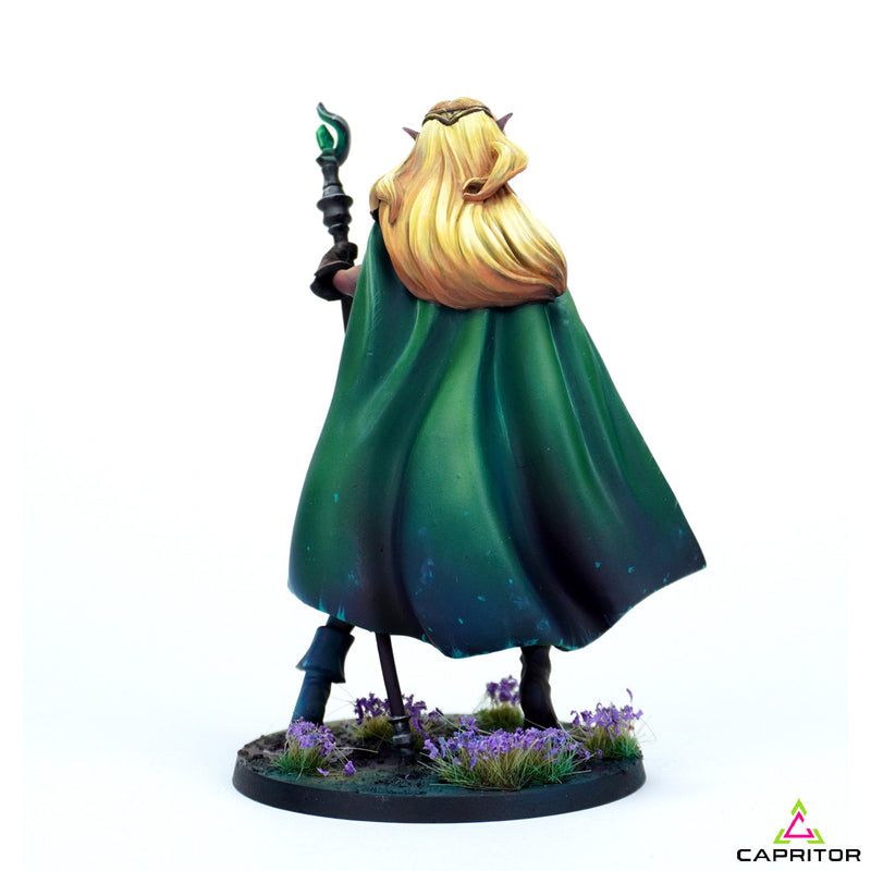 Female Hal-Elf mage "Cheyenne" 75mm Scale - Only-Games