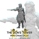 Mercenary Company - Heavy Armoured (Set of 5 x 32mm scale presupported miniatures) - Only-Games