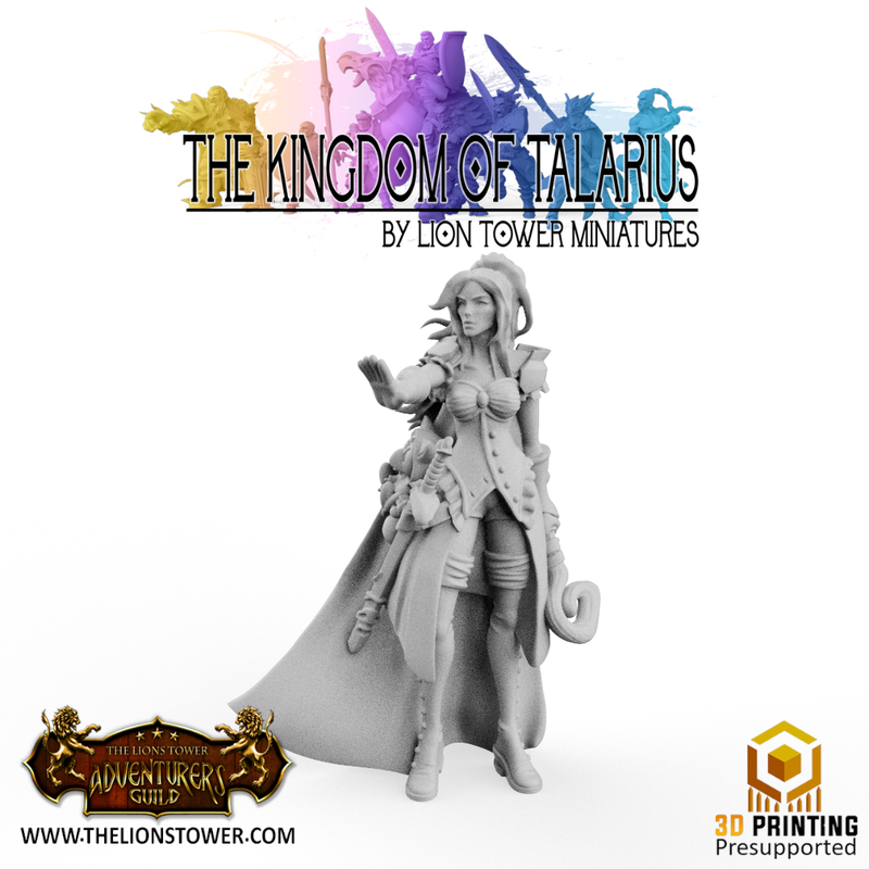 Kingdom of Talarius - High White Mage Lilly (32mm scale) - Only-Games