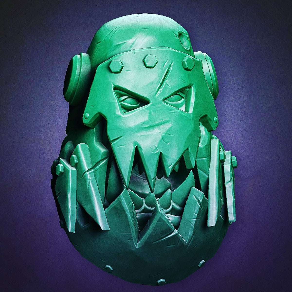 Orc Bucket Heads - Set A (Boss Size) - MrModulork - Miniatures by
