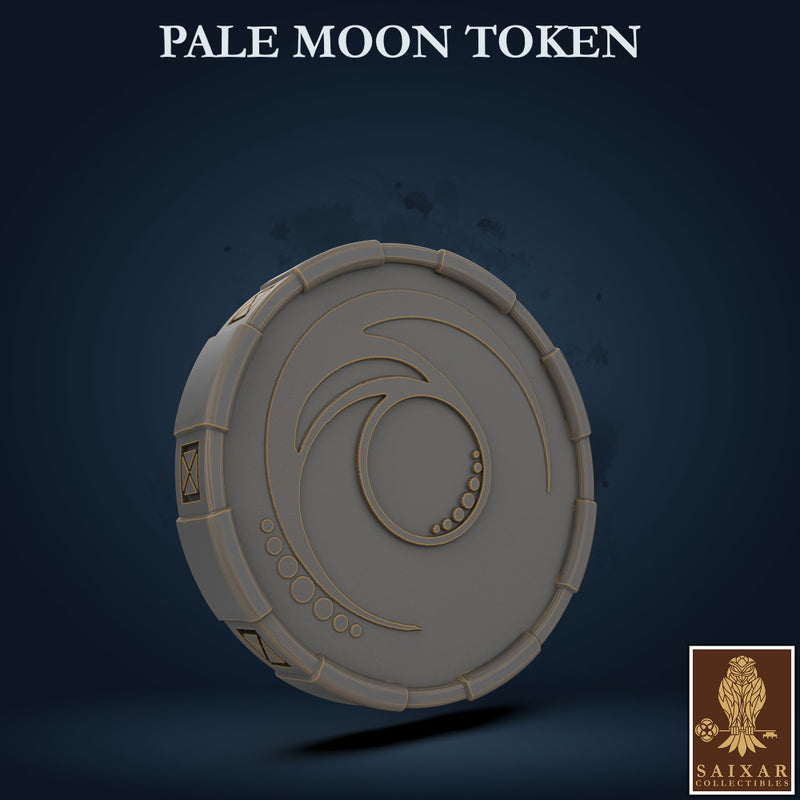 Pale Moon Token - Only-Games