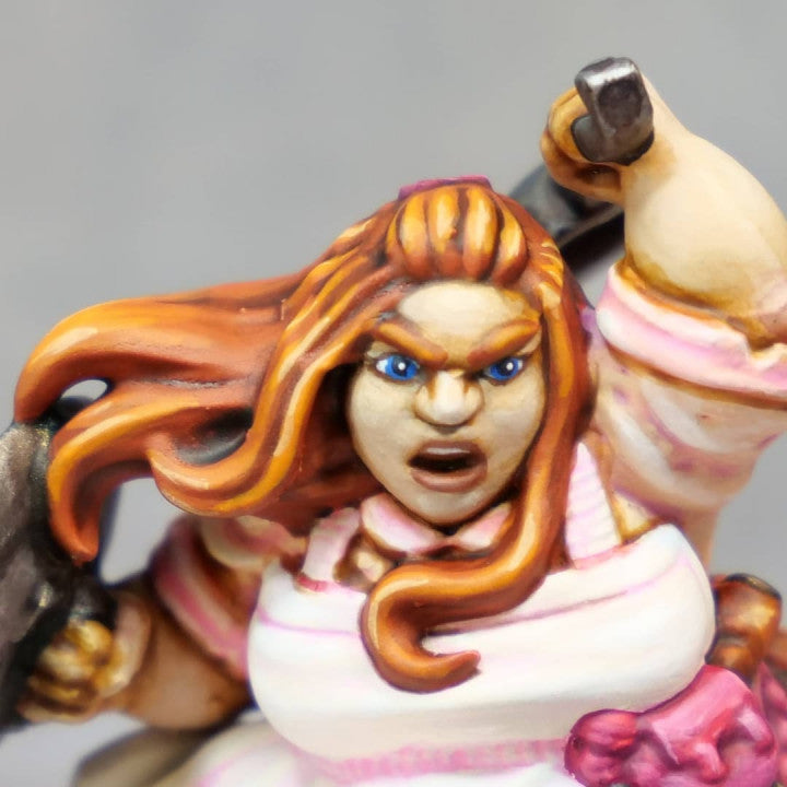 Mimma The Melee Housewife [32mm Scale] Female Dwarf - Only-Games