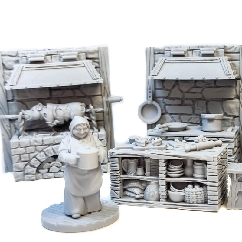Medieval Kitchen - Only-Games