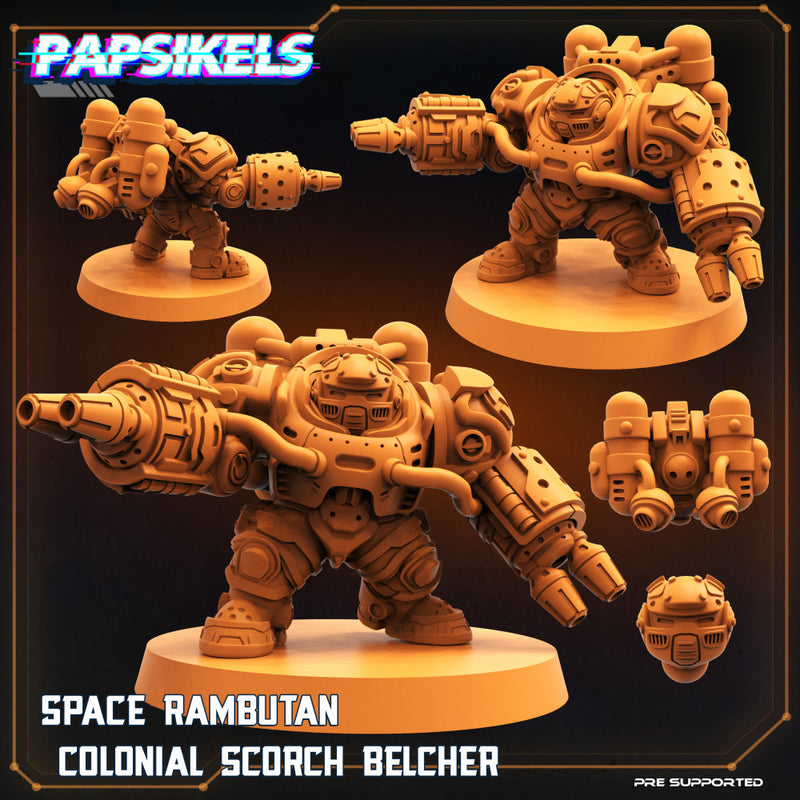 SPACE RAMBUTAN COLONIAL SCORCH BELCHER - Only-Games