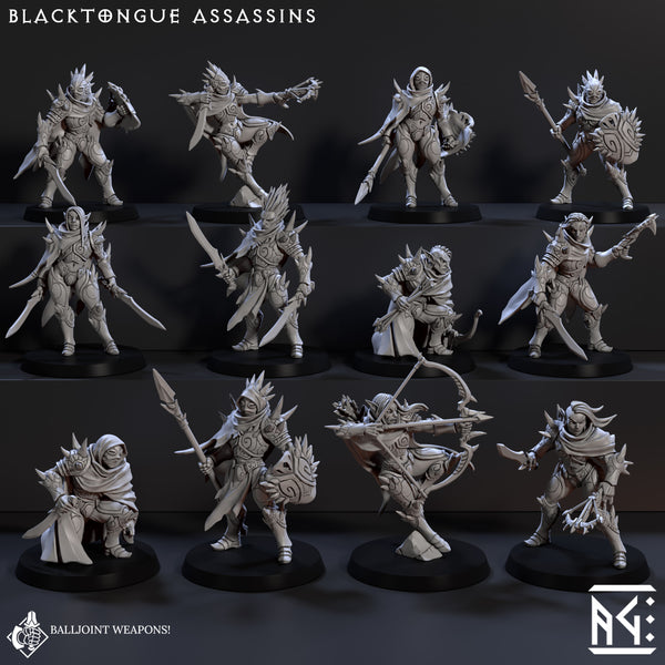 Blacktongue Assassins (Blacktongue Assassins) - Only-Games