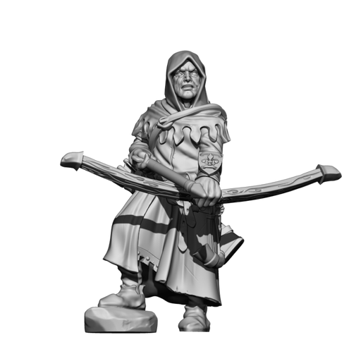 AX039 - Veteran Breton Archer - Only-Games