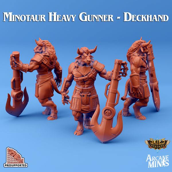 Minotaur Heavy Gunner - Deckhand - Only-Games