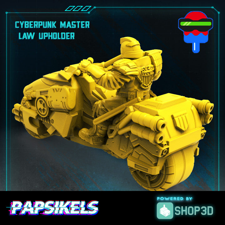 Cyberpunk Master Law Upholder - Only-Games