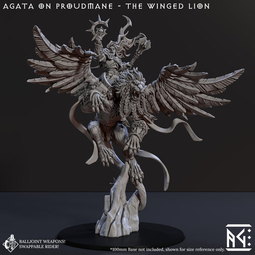 Proudmane the Winged Lion (Requiem Brotherhood Templars) - Only-Games