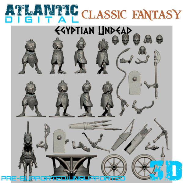 Egyptian Undead - Puddle Bases - Only-Games