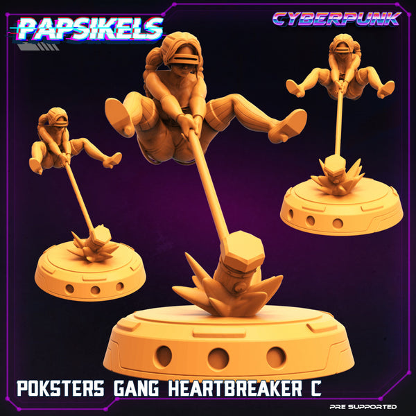 POKSTERS GANG HEARTBREAKER C - Only-Games