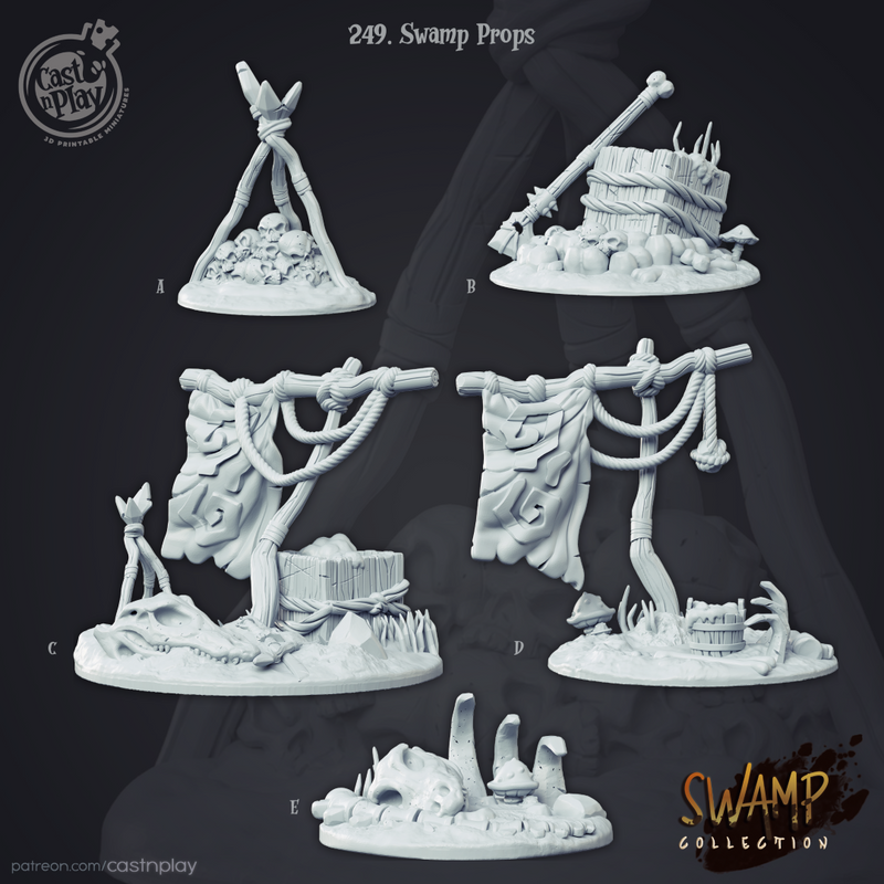 Swamp Props - Only-Games