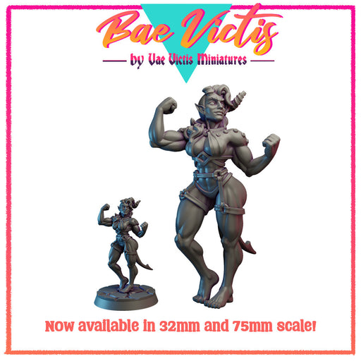 Bae Victis : Buff tiefling from hell 75MM scale - Only-Games