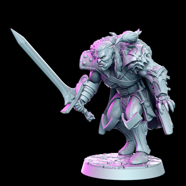 Gazzmal- Orc Witcher 32mm - DnD - - Only-Games