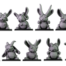 Demonic Rabbits team 16 miniatures - Only-Games