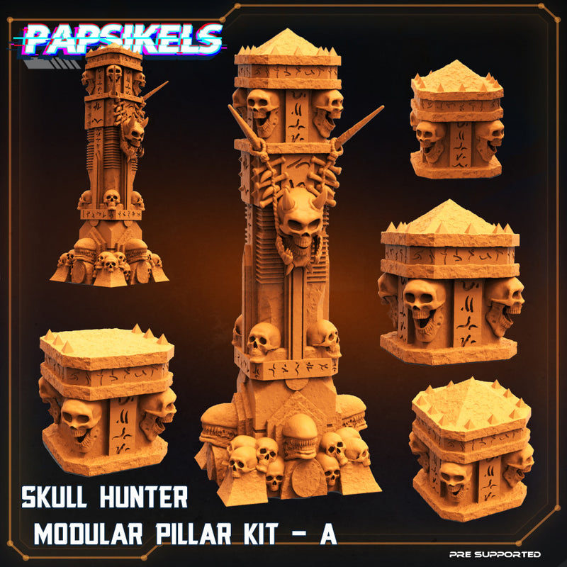 SKULL HUNTERS MODULAR PILLAR KIT A - Only-Games