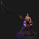 Glamorous Cyber Warrior Brandi - Action! Pinup - Only-Games