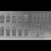 Angelic War Banners (20) + Standard Bearer - Only-Games