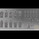 Angelic War Banners (20) + Standard Bearer - Only-Games