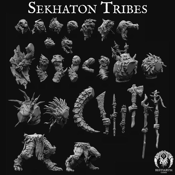 Sekhaton Tribes Kitbash Set - Only-Games