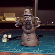 Creepy Snowman 01 - TytanTroll Miniatures - DnD - Fantasy - 32mm - Only-Games