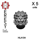 HLA106 - Heresylab - Space Marine Lion Helmet x 5 - Only-Games