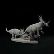 Styracosaurus family 1-35 scale dinosaur - Only-Games