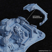 Crashed heavy walker with corpse (Crashes, Corpses, Casualties, Human Space Corps)) - Only-Games