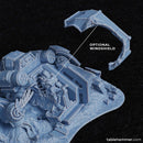 Crashed heavy walker with corpse (Crashes, Corpses, Casualties, Human Space Corps)) - Only-Games